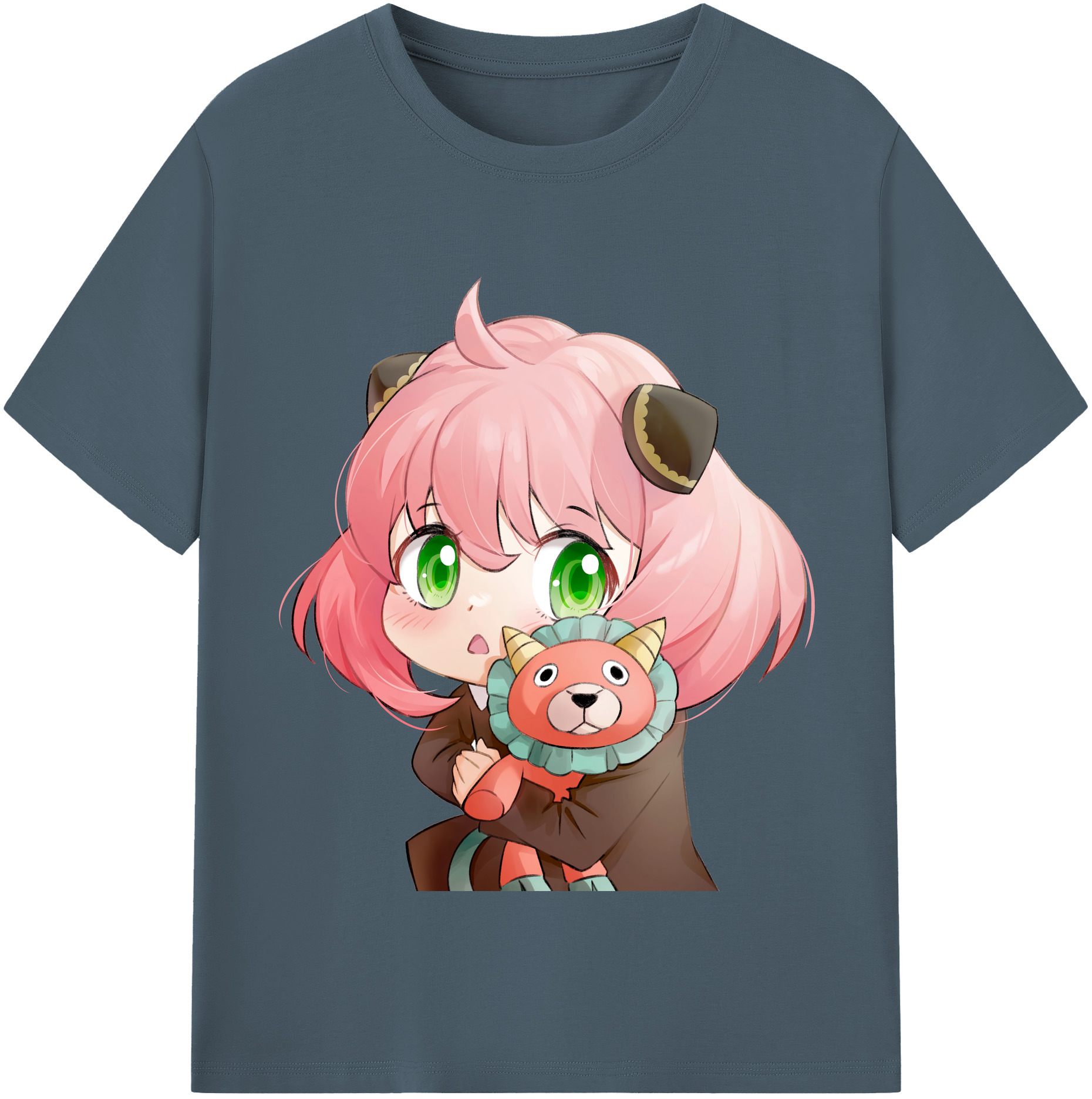 （画像用） SPY×FAMILY间谍家家酒 綿100％半袖Tシャツ（フロントプリント）